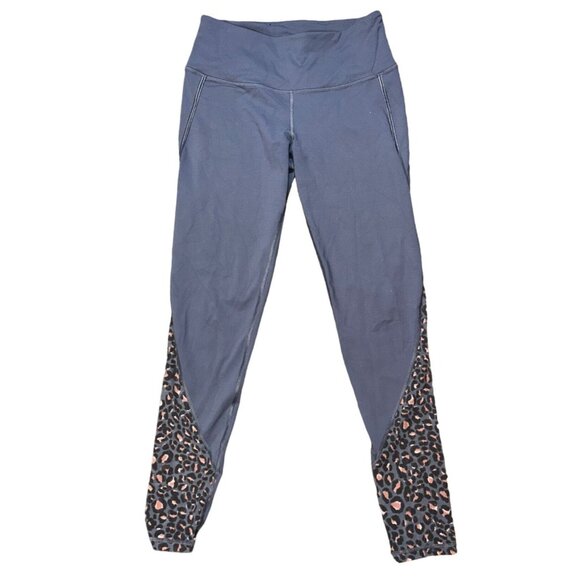 VS Sport Knockout High Waist Legging with Mesh Leopard Detail Size Small - Picture 2 of 8
